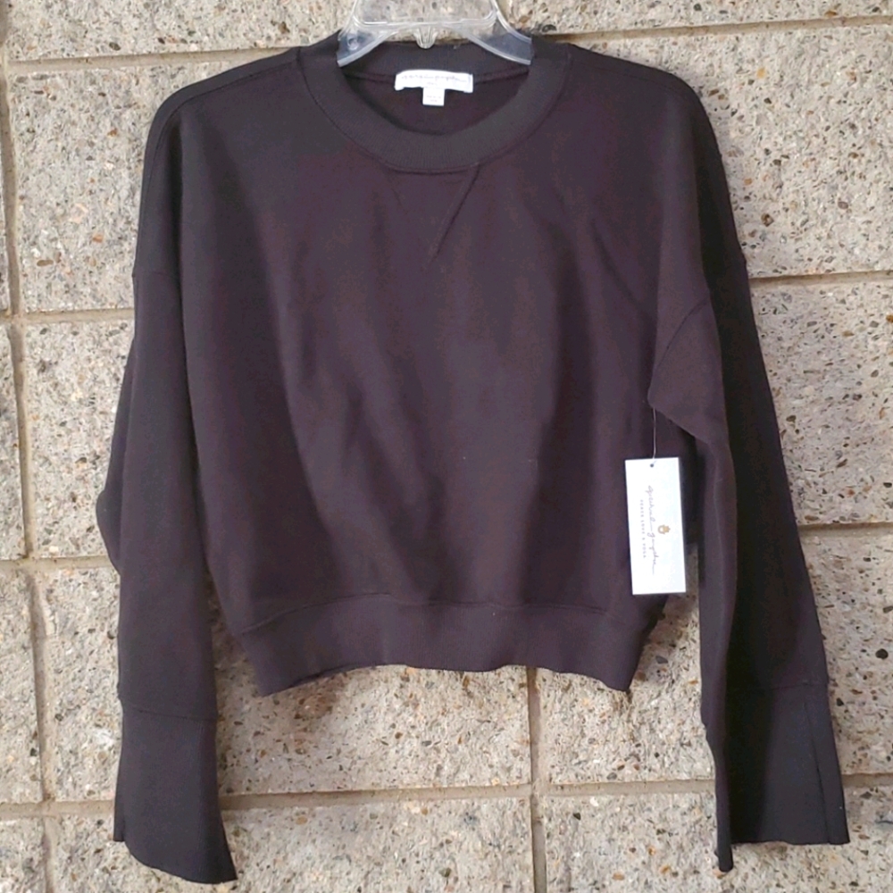 Spritual Gangster Malia Wide Sleeve Crew Sweatshir